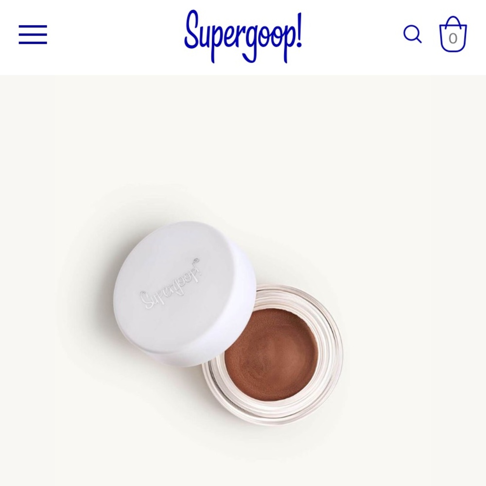 SUPERGOOP SHIMMER SHADE* BRAND NEW*